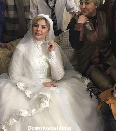 عکس عروسی نیوشا ضیغمی با همسرش