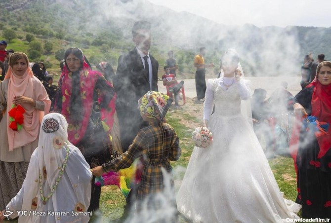 فرارو | (تصاویر) عروسی هزار رنگ بختیاری و قشقایی