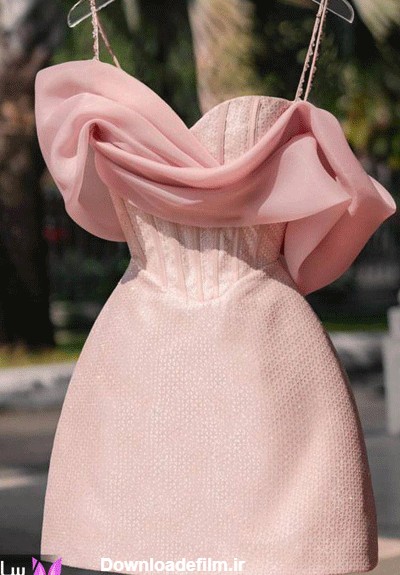 مدل لباس مجلسی کوتاه جدید 1402در طرح های زنانه و دخترانه | ساتیشو
