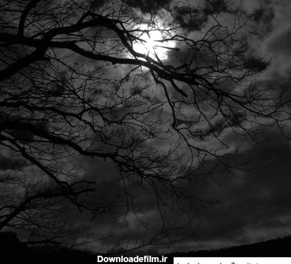 عکس آسمان ابری در شب ❤️ [ بهترین تصاویر ]