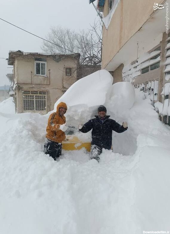 میزان بارش برف در کلیشم گیلان