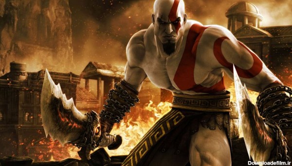 کریتوس در حال نبرد (Kratos in batlle)