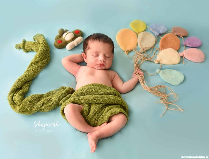 آتلیه شاپرک| عکس های نوزاد و کودک با دکور و لباس های مخصوص و عکاسی ...