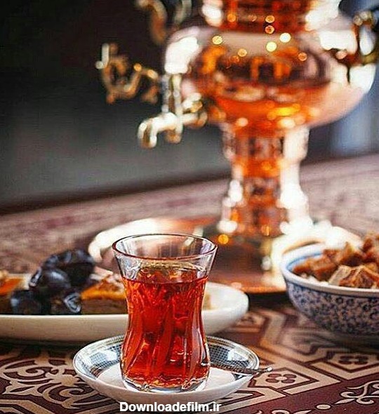 عکس های سرو چای ایرانی