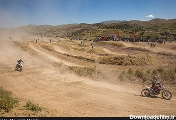 پیست موتورسواری باراجین قزوین محل برگزاری رقابت های موتور کراس جام جاده ابریشم