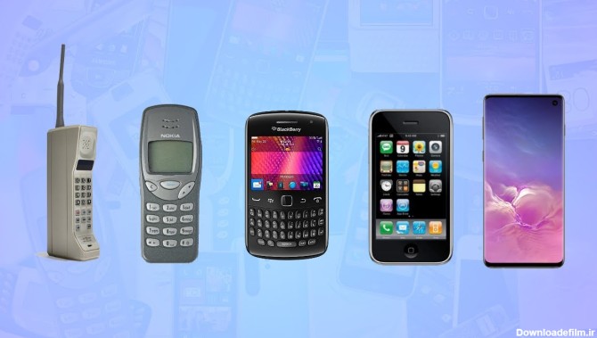 مسیر تکامل تلفن همراه از گذشته تا آینده