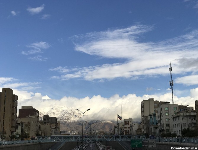 همشهری آنلاین - تصویر | کوه های پر از برف تهران پس از یک روز ...