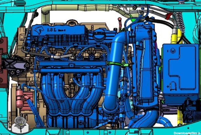 مجموعه عکس موتور پژو پارس سال سفارشی (elx) با موتور xu7p (جدید)