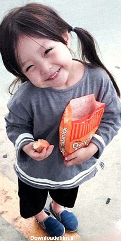عکس بچه کره ای کیوت