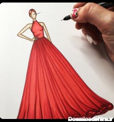 دانلود برنامه How to Draw Dress Step by Step برای اندروید | مایکت