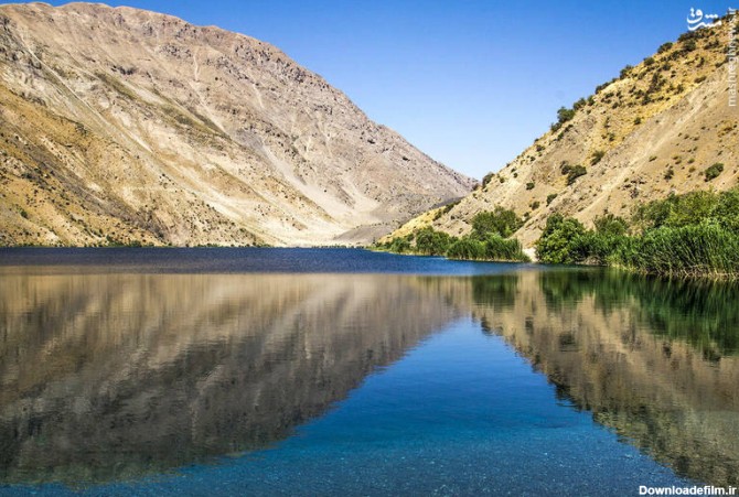 دریاچه کوهستانی گهر، با آب زلال و شفاف و طبیعت بکر خود یکی از بزرگترین دریاچه های آب شیرین کشور است.