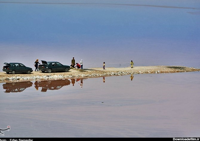 دریاچه نمک مهارلو - شیراز- عکس خبری تسنیم | Tasnim