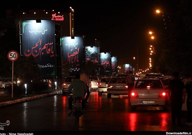 سیاه پوشی مشهد و قزوین در ماه محرم- عکس خبری تسنیم | Tasnim