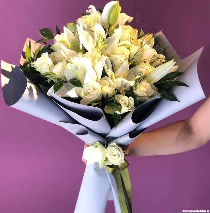 خرید و سفارش آنلاین دسته گل لیلیوم با تخفیف ویژه در گل فروشی ایگل