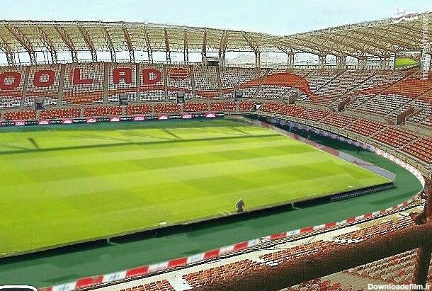 تصاویر هوایی از استادیوم مدرن فولاد خوزستان