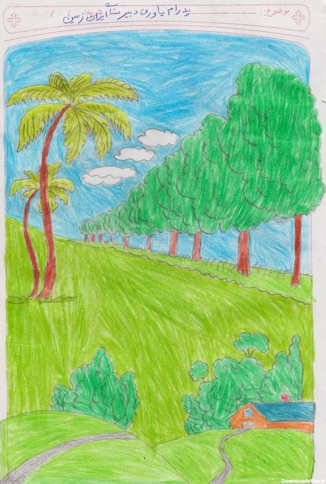 سنقر - نقاشی دانش آموزان