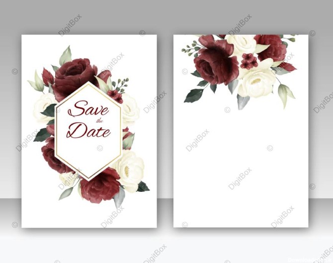 وکتور کارت پستال عروسی - دیجیت باکس - DigitBox