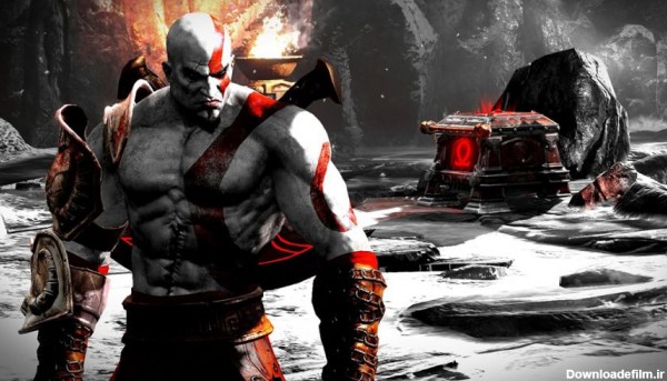 نمایی از کریتوس در بازی گاد آف وار (Kratos in God of War)