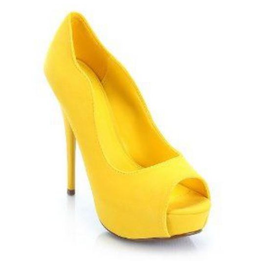 کفش مجلسی زرد رنگ با انواع طرح های شیک و جذاب + تصویر