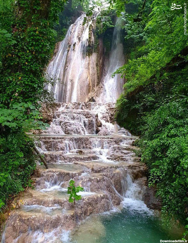 مشرق نیوز - عکس/ آبشاری زیبا در سوادکوه