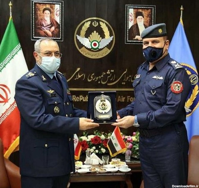 دیدار فرماندهان نیروی هوایی ارتش ایران و عراق +عکس