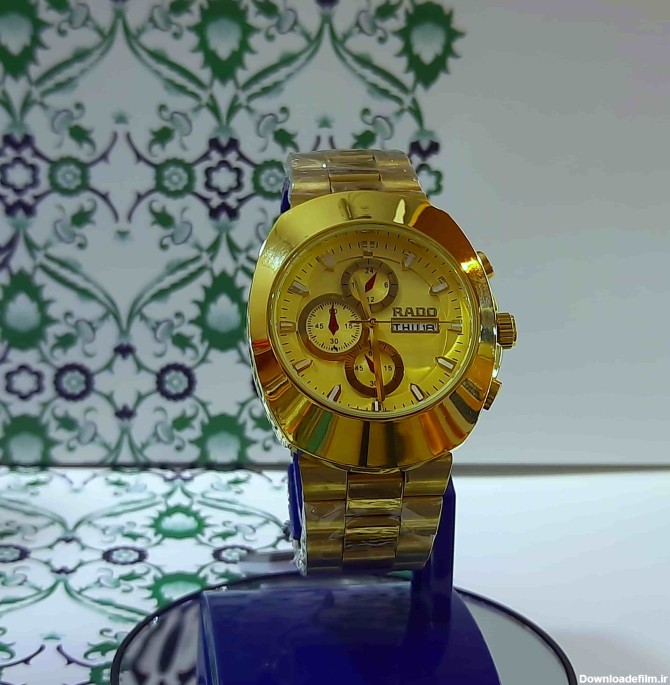 ساعت مردانه رادو طلایی | فروشگاه گزل