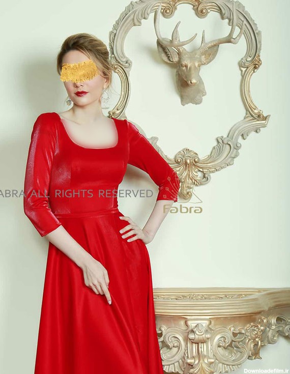 لباس مجلسی پوشیده قرمز 1