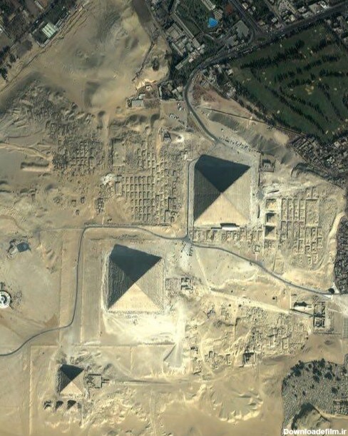 عکس هوایی از اهرام ثلاثه- اخبار رسانه ها تسنیم | Tasnim