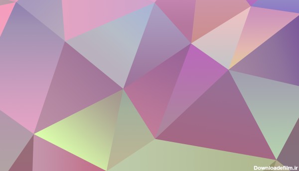 دانلود والپیپر هندسی خوشگل با رنگ های پاستلی متنوع