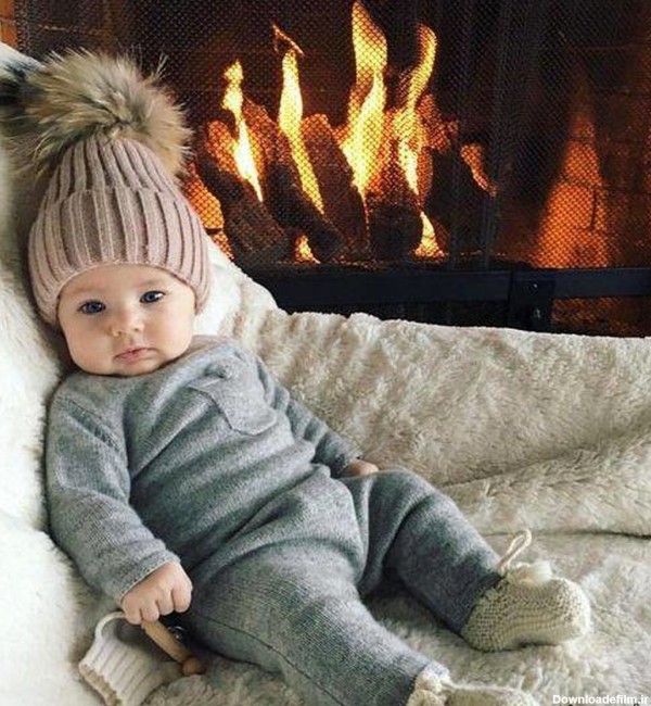 لباس نوزادی پسرانه با ست کلاه و پاپوش + تصاویر
