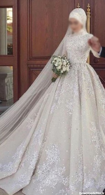 مدل لباس عربی عروس