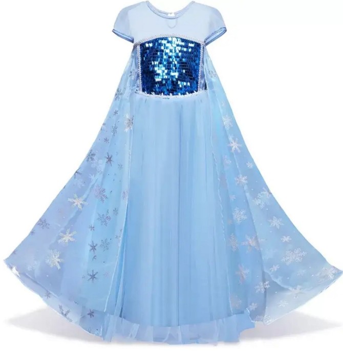 لباس السا Elsa Dress Modernita - لباس شخصیت کارتونی