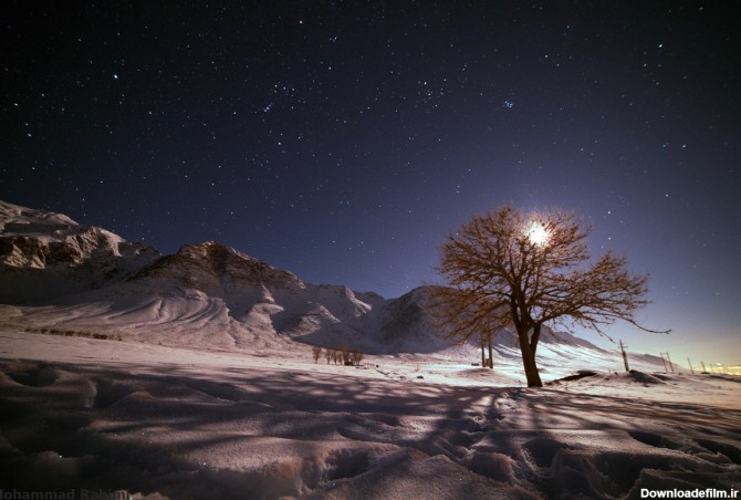 نماهایی زیبا از آسمان شب ایران