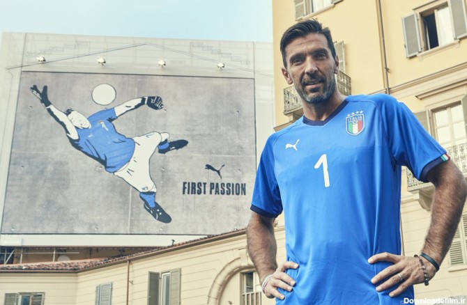 پیراهن جدید تیم ملی ایتالیا بر تن جانلوییجی بوفون (عکس) | طرفداری