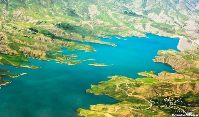 اگر اهل تهران هستید حتما باید یک بار از دریاچه سد طالقان دیدن کنید ...