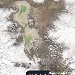عکسی از دریاچه ارومیه که شاید گریه‌تان بگیرد