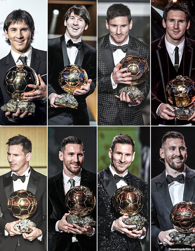 Messi is the world's best football for the 8th time - Messi is the ...