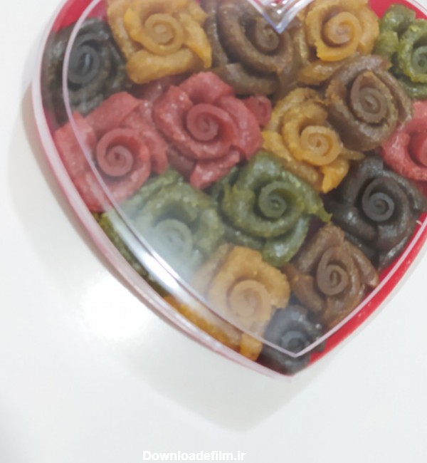مشخصات، قیمت و خرید لواشک گل رز قلبی کوچک- 300 گرم | دیجی‌کالا