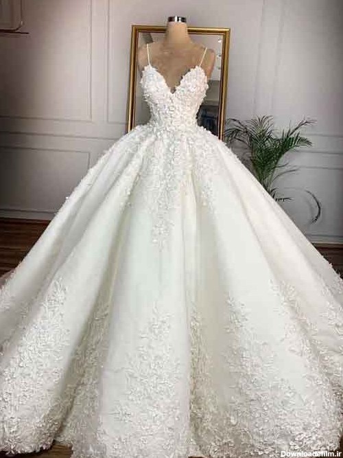 مدل لباس عروس قشنگ و جدید در تهران و زیباترین لباس عروس دنیا - السن