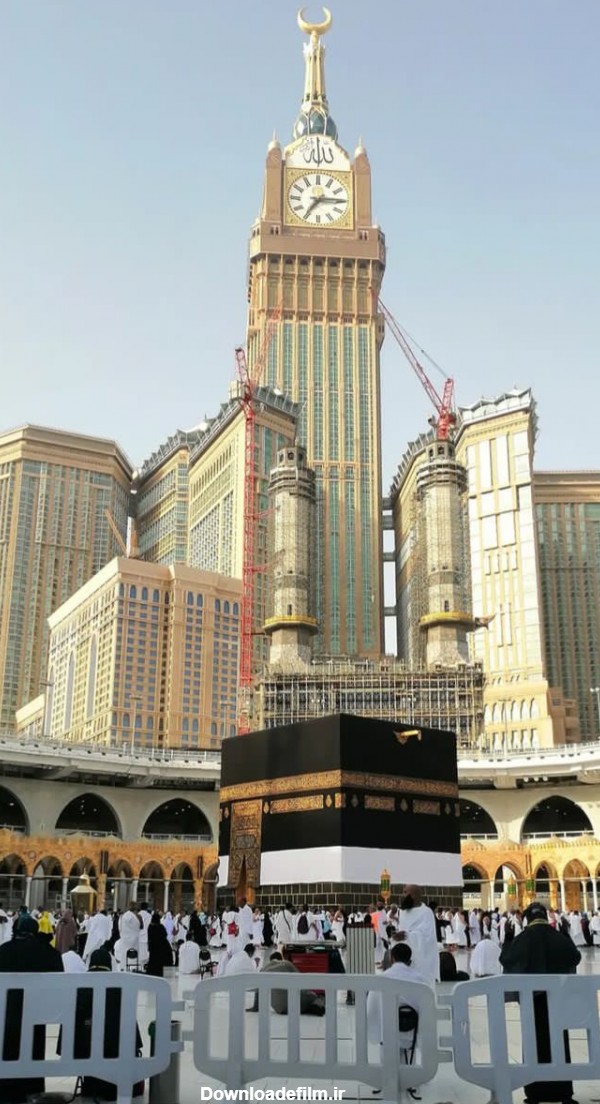 مسجدالحرام از بالاترین نقطه برج ساعت مکه+فیلم | خبرگزاری فارس
