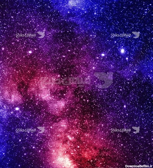 عکس از کهکشان و ستارگان
