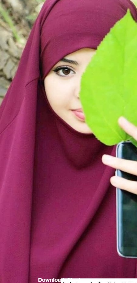عکس دختر عربی برای پروفایل با حجاب