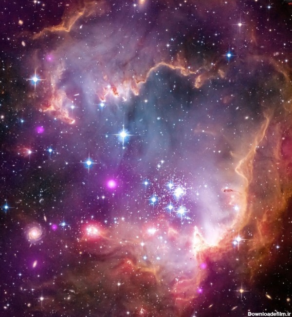 عکس روز ناسا؛ NGC 602 و کهکشان های پشت سرش- اخبار رسانه ها تسنیم ...