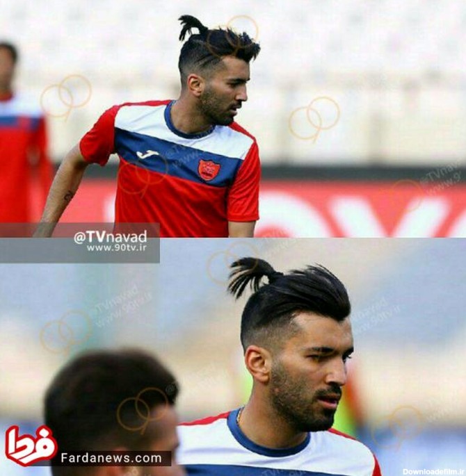 عکس: مدل موی سامورایی در فوتبال ایران!