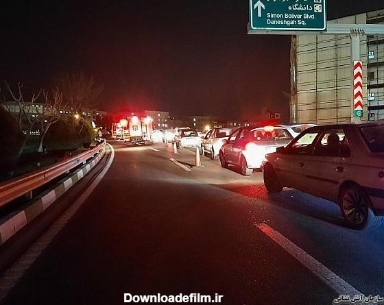 واژگونی پژو 206 پس از تصادف شدید با 2 خودرو + تصاویر- اخبار پلیس ...