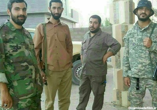 تصویر کامل شده چهار شهید مدافع حرم در یک قاب