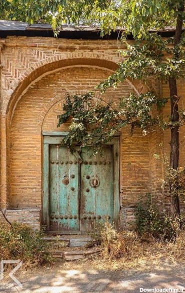 تاریخچه درب، عکس درب چوبی قدیمی - روماک