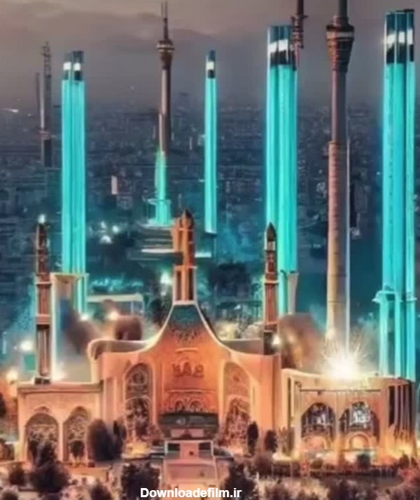 وضعیت شهر مشهد در صد سال دیگر چگونه است؟ | نمایی از اطراف حرم امام ...