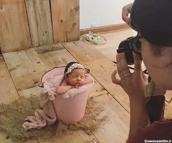 ایده های باحال برای ساخت تم عکس خانگی نوزاد - مجله چند ماهمه