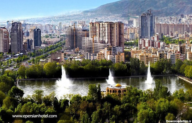 نمای زیبا از شهر تبریز